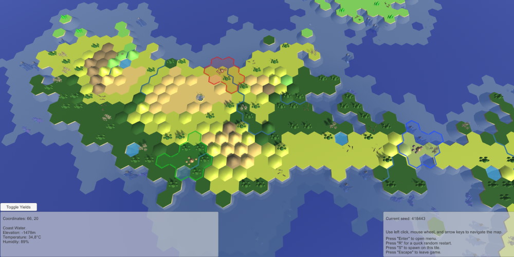 Capture d'écran de World Generator